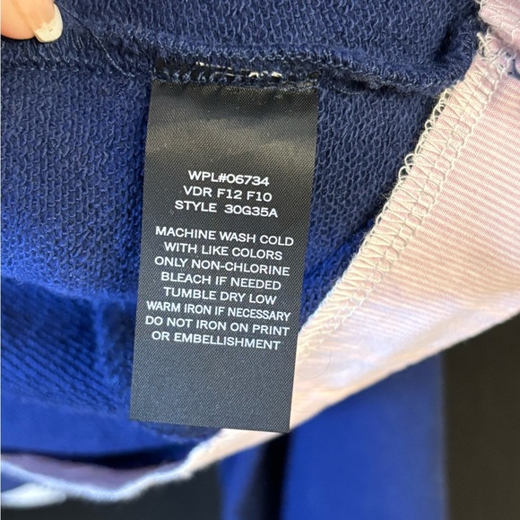 Nautica Navy & White Trim XL 12-14 Blazer - Picture 4 of 8